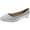 White, variant on Benjamin Walk Womens Vivian Satin Round Toe Ballet Flats