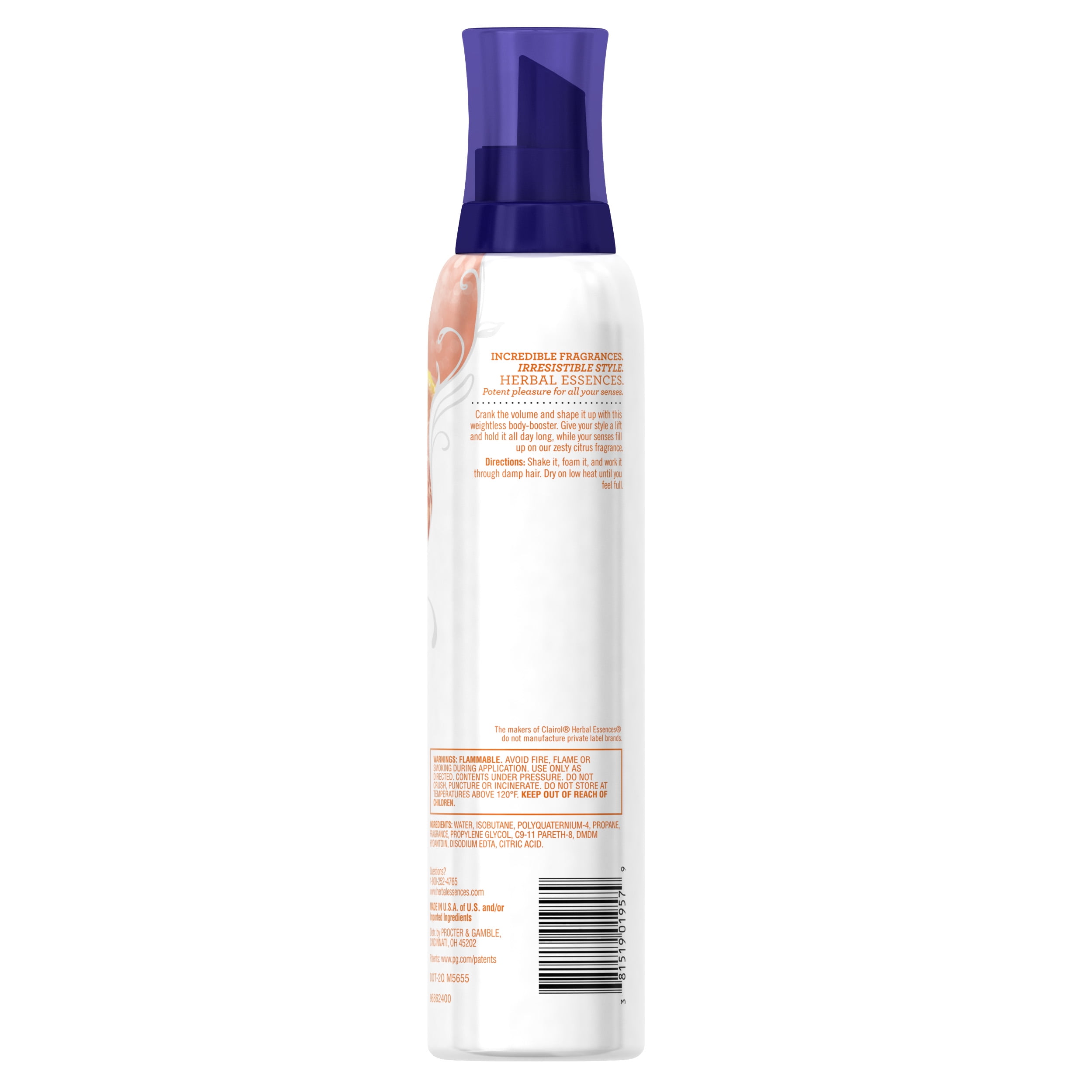 Herbal Essences Body Envy Volumizing Mousse 6 8 Fl Oz