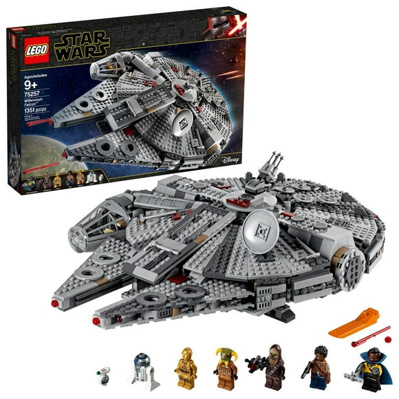 LEGO Star Wars: The Rise of Skywalker Millennium Falcon 75257 Toy Building Kit (1,351 Pieces)