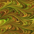 thumbnail image 1 of Ahgly Tapis d'Intérieur Lavable en Machine Carré Transitionnel Brun Bronze Foncé, 5 Pieds Carré, 1 of 7