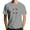 Gray, variant on Men's Crew Neck Short-Sleeve T-Shirt With Crown & Letter Print Casual Daily Wear Soft Breathable Fabric Spring & Summer Basic Tops,Navy,S