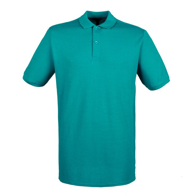 Henbury Polo Piqué en Coton Coupe Moderne pour Hommes
