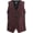 BURGUNDY, variant on EDWARDS LADIES BROCADE VEST, SILVER, S