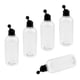 thumbnail image 5 of 5x Contenedor de corporal recargable Vacío 100/200 / 300mL Botellas de almacenamiento de champú y acondicionador de plástico duradero ml Salvador botellas de loción vacías exprimir, 5 of 10