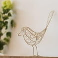 thumbnail image 4 of White Wire Bird and Candle Lantern, 4 of 6