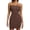 Coffee, variant on IWRICH Strapless Shapewear for Women Tummy Control Seamless Full Body Shaper Under Dresses Coffee XL