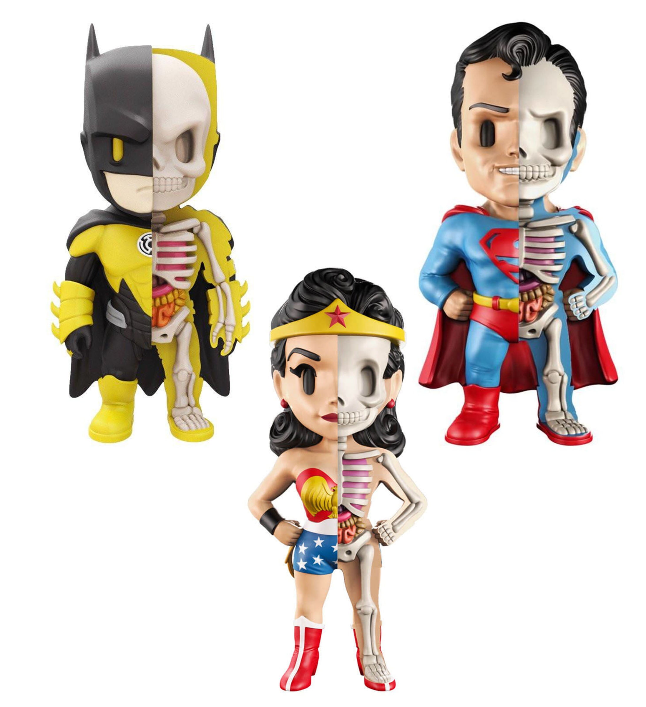Mighty Jaxx GOLDEN AGE SUPERMAN XXRAY 4/" Vinyl Figure