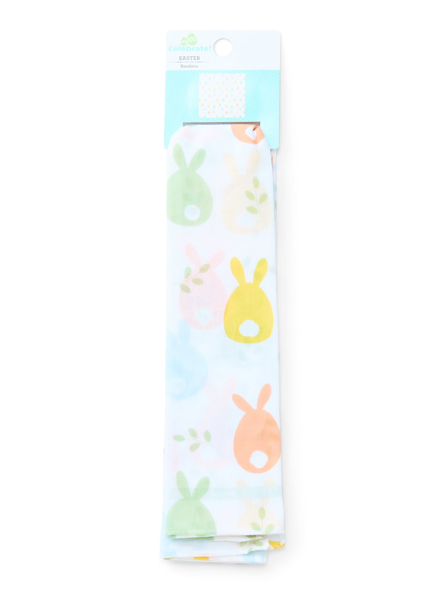 Easter Women's Cotton Bunny Print Bandana from Way To Celebrate