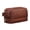 Brown, variant on Shoreew Men Travel Toiletry Bag Faux Leather Waterproof Toiletry Organizer with Side Handle Wet Compartment Shaving Accessories Storage Bag for Business Trip Vacation
