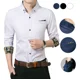 thumbnail image 1 of Camisa De Manga Larga Estampada Con Puños Para Hombre, 1 of 8