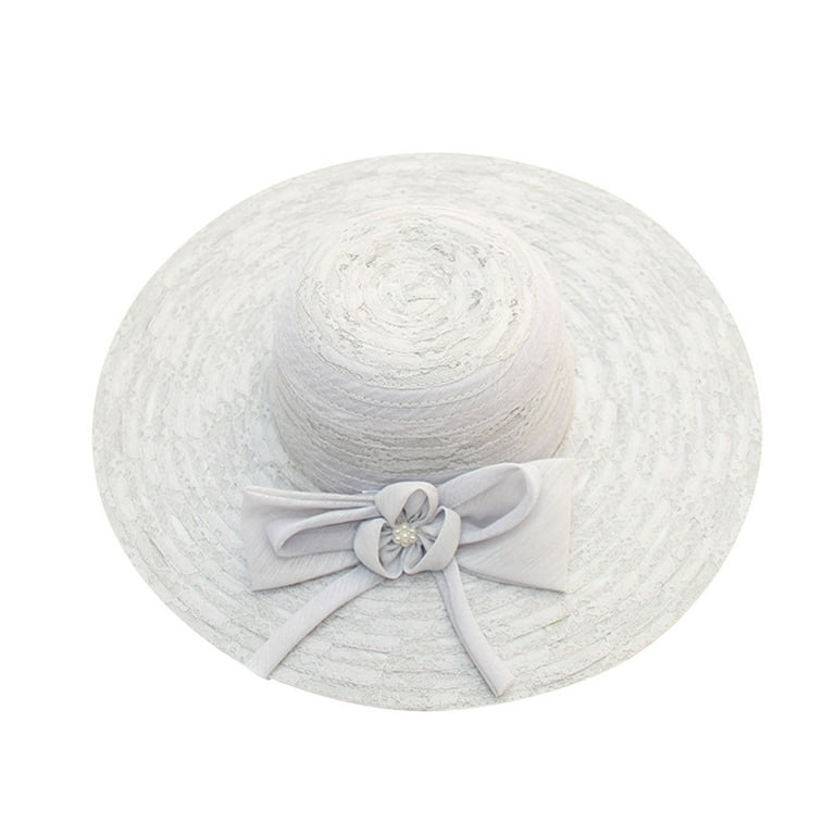 Womens Summer Dress Hat Wide Leaf Flower Bridal Shower Hat Sun Hats Beach  Hat Giant Hat Hat Fedora Outdoor Bucket Hat Womens Sun Visor Clout Visor