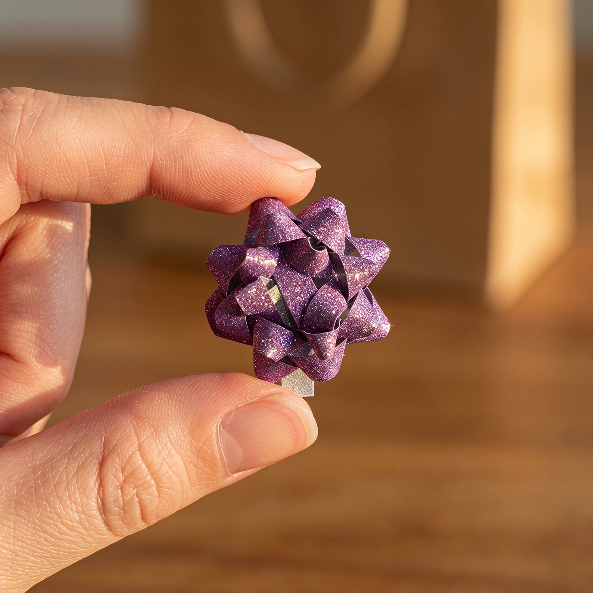 Unique Bargains Pre-Made Gift Bows for Creative Gift Wrapping and Decoration Purple