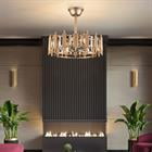 Sturdy and Durable Ceiling Fan Light, Low Noise Semi Flush Mount Fan Light, Modern Remote Ceiling Fan Light with the Lighting Range of 10-25 ㎡/107.64-269.1 ft²