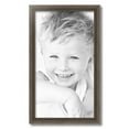 thumbnail image 2 of ArtToFrames 14" x 25" Muted Silver Picture Frame, 14x25 inch Silver Wood Poster Frame (WOM-4626),  Pack, 2 of 8
