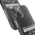 thumbnail image 3 of Clear Hybrid Shockproof Case for Apple iPhone 15 - Woodworking No App For That Design, 3 of 5