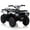 White, variant on Telyswee 12V Kids Ride on ATV, Battery-Operated Car for Toddlers, High/Low Variable Speed Ride on Electric Vehicle with LED Light, Music, USB,1.5-2.2mph Safety Speed for Child Toy
