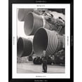 thumbnail image 4 of Art.com Wernher Von Braun, Standing by Five F-1 Engines, 1960s Photo, Black Frame Wall Art, 32" x 40", 4 of 5