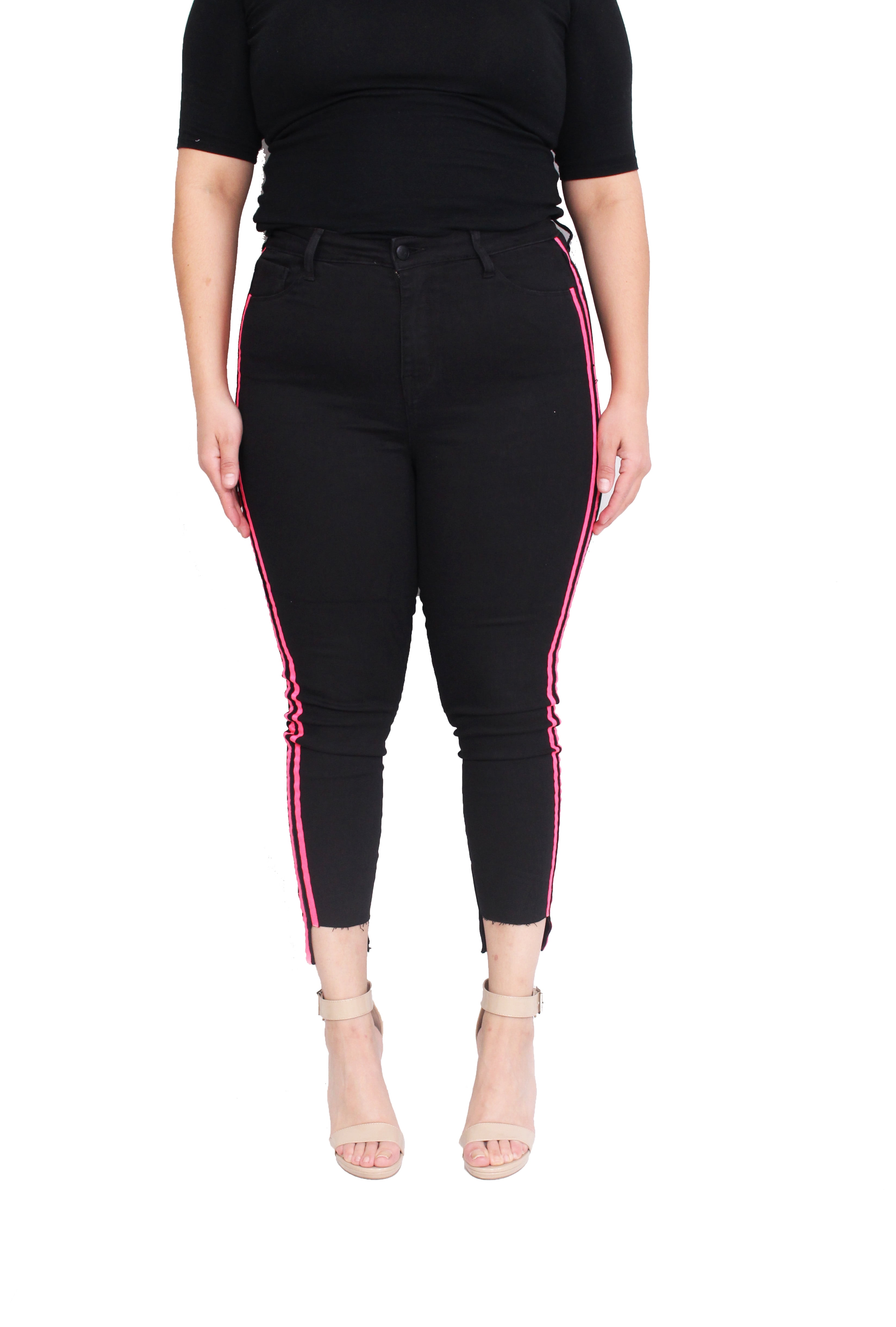 Cello Jeans Cello Jeans Women PLUS SIZE Mid Rise Step Hem Black