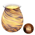 thumbnail image 1 of Lámpara Aromática 2 En 1, Cristal Azul Dorado, Esmalte De Color, Delicado, Exquisito Ambientador Perfumado, Luz Nocturna Ambiental Para El Hogar, Junto A La Cama, Yoga Vogacara HA027828-01, 1 of 6