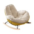thumbnail image 3 of Mecedora Tapizada Soledad Reclinable Acolchada Amarillo 90 cm x 90 cm x 68 cm, 3 of 10