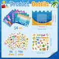 thumbnail image 3 of Craft Kit de marcos de fotos de verano Ctosree con pegatinas, paquete de 54, 3 of 6