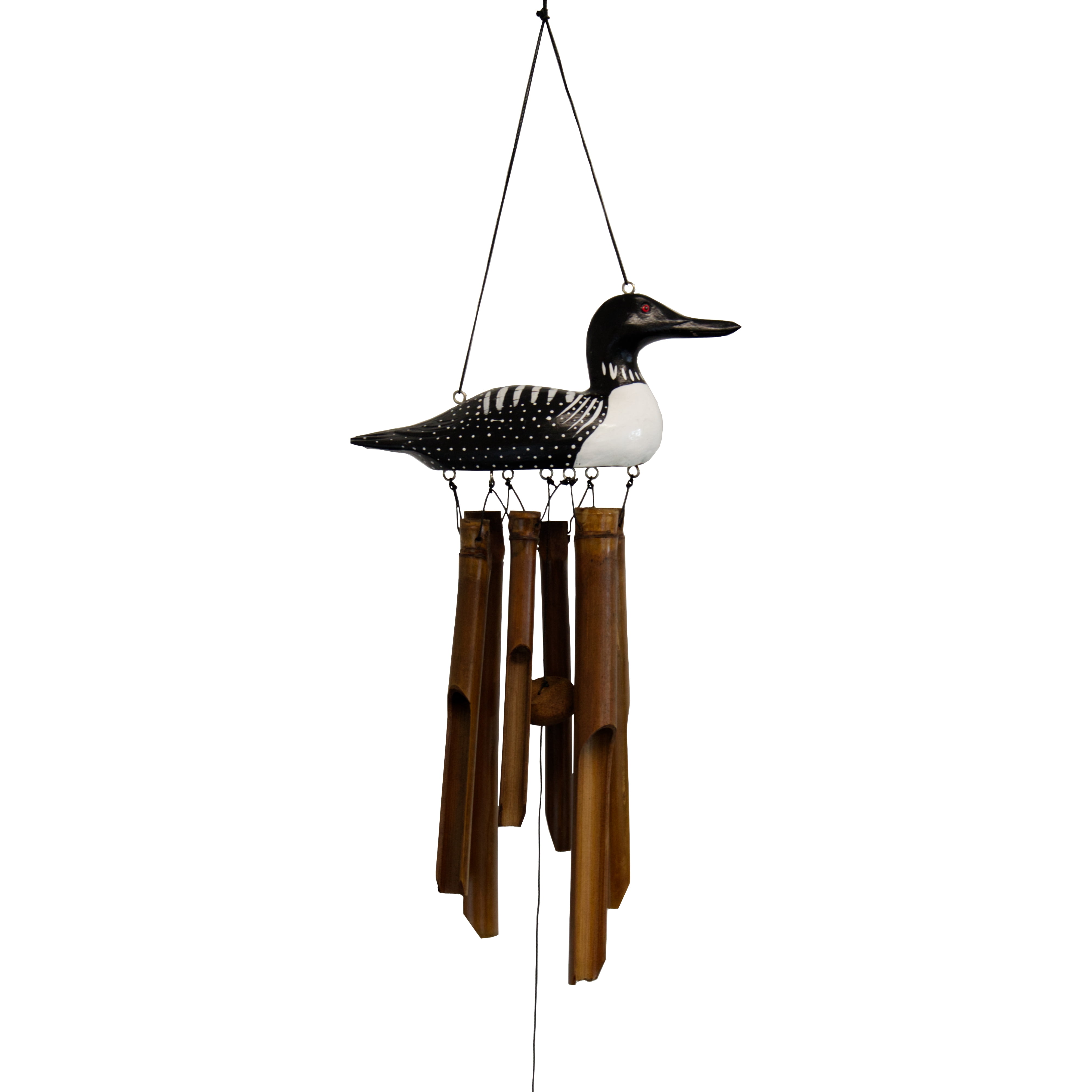 Cohasset Gifts Loon Bamboo Wind Chime