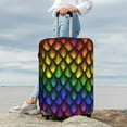 thumbnail image 7 of Hirioo Dragon Scales for Elasticity Suitcase Cover (No luggage Included) Durable Luggage Protector Fits 18-32 Inch Luggage-Medium, 7 of 7