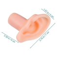 thumbnail image 2 of Fake Ear Models Silicone Ear Mold for Displaying Pink, 2 of 5