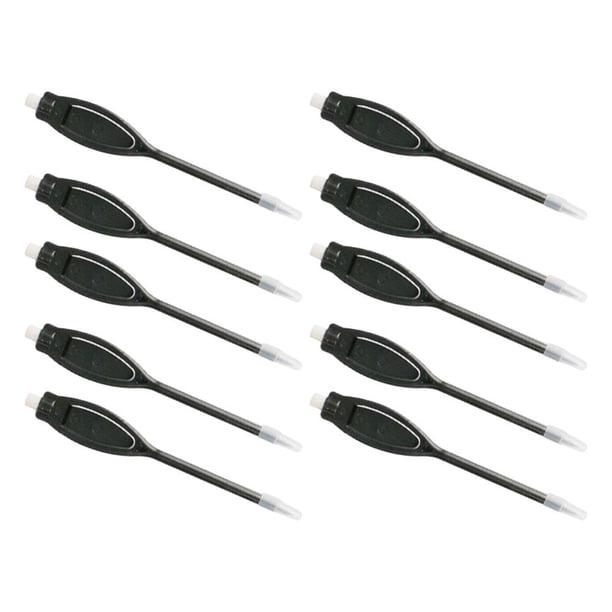 10 lápices de golf, marcadores de golf para juegos deportivos. Negro