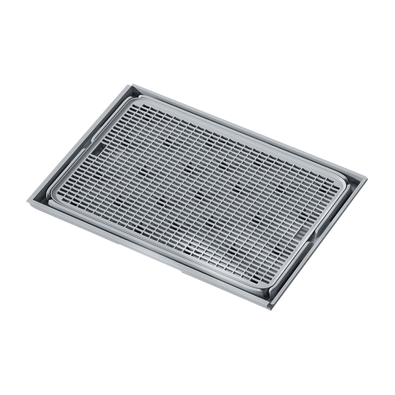 FITYLE Cat Litter Mat Cat Litter Pad Sturdy Lightweight Litter Boxes Mat Cat Litter Catcher Mat Easy Clean Kitty Litter Trapping Mat Light Gray