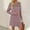 Purple, variant on Ygbgbb Sweater Dress for Women Lightweight Spring Summer Dress Long Sleeve Crewneck Mini Dress Daily Casual & Work Dress Gray S