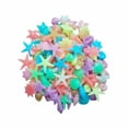 thumbnail image 2 of Glow in The Dark Sea Star Aquarium Decor - DIY Luminous Pebbles & Glow Rocks for Fish Tank Decor, Artificial Starfish Landscaping Stone for Aquascape & Terrarium, 2 of 7