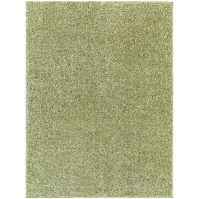 Artistic Weavers Cloudy Shag Green 5' x 8' Modern Rectangle Area Rug