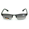 thumbnail image 3 of Metal Rectangular No Line Progressive Trifocal Sunglasses Reading Glasses - Better Then Bi-Focal bifocal - Outdoor Sun Reader, 3 of 3
