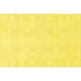 thumbnail image 1 of Ahgly Company Indoor Rectangle Contemporary Yellow Abstract Area Rugs, 2' x 4', 1 of 6