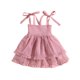 thumbnail image 1 of Vestido De Princesa Para NiñAs, Dobladillo Con Volantes, Informal, Con Lunares Suizos, Vestido De Fiesta Acampanado, 1 of 4