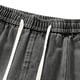 thumbnail image 5 of Mens Casual Pantalones Cortos Color Sólido Elástico Cintura Cordón Denim, Algodón Ligero para el Aire Libre Y Uso Diario, 5 of 9