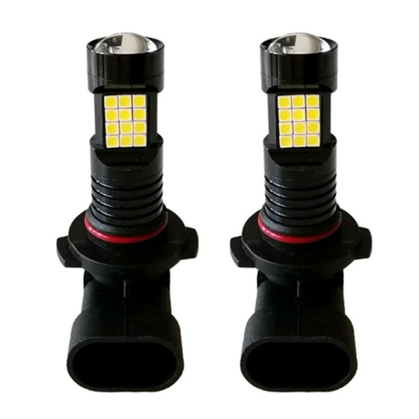 Faros LED para vehículos de automóviles,Bombillas de luz antiniebla para faros delanteros LED,Kit de bombillas de faros Hi Beam Xenon,Kit de conversión de bombillas brillantes para luces de