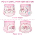 thumbnail image 2 of Littleforbig Adult Printed Diaper 10 Pieces - Baby Usagi (Large 36"-48"), 2 of 11