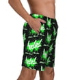 thumbnail image 3 of Share The Love Men's Beach Pant Quick Dry Beach Shorts Swim Trunks Board Shorts Pants, 3 of 9