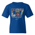 thumbnail image 1 of Camiseta juvenil pequeña azul rey homenaje a Ronaldo Cup & Branch, 1 of 1