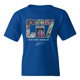 thumbnail image 1 of Camiseta juvenil pequeña azul rey homenaje a Ronaldo Cup & Branch, 1 of 1