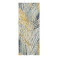 thumbnail image 2 of Unique Loom Outdoor Botanical Collection Area Rug - Winnow (2' x 5' 1" Runner Gray Ivory Yellow), 2 of 11