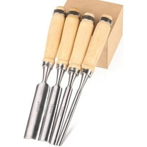 Rox Wood Wood Carving Hand Chisel Tools with Wooden Storage Case - 12 ...