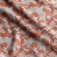 thumbnail image 1 of Soimoi Camouflage Print,Cotton Cambric, Quilting Fabric Sold by The Yard 42 Inch Wide, Medium Weight Cotton Fabric, SewingSupplies, Peach, 1 of 5