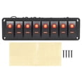 thumbnail image 1 of Panel De Interruptores De 8 Bandas, Panel De Interruptores LED Retroiluminado A Prueba De Agua Para Faros Antiniebla Luz Lateral Del Fabricante ANGGREK Descripción de la referencia, 1 of 5