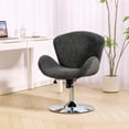 thumbnail image 1 of HOMCOM Office Chair, Swivel Desk Chair with Wide Seat, Butterfly Back, 1 of 10
