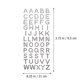 thumbnail image 4 of 5 hojas de letras de diamante acrílico pegatinas Hermosa calcomanía decorativa para bricolaje, 4 of 4