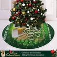 thumbnail image 6 of FMSHPON Glasses Poster Xmas Christmas Tree Skirt Stand Mat for Holiday Party Decoration Indoor Outdoor 48 inches, 6 of 6