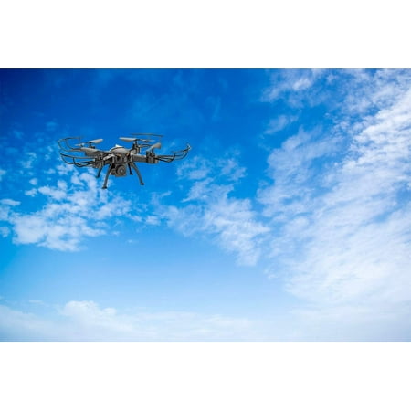 Vivitar - Fly View Drone with Camera - Black